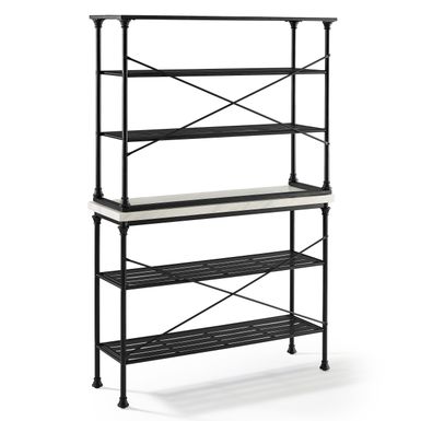Carbon Loft Davidson 2-piece Baker's Rack Set - Matte Black