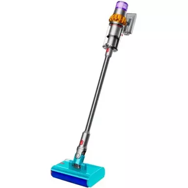 image of Dyson - V15s Detect Submarine Cordless Vacuum with 10 accessories - Yellow/Nickel with sku:v15detectsubmarine-abt