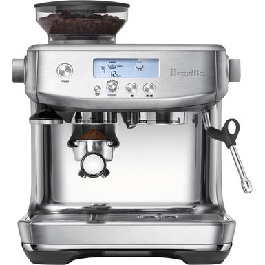 image of Breville - the Barista Pro Espresso Machine with 15 bars of pressure, Milk Frother and intergrated grinder - Brushed Stanless Steel with sku:bb21548081-6412354-bestbuy-breville