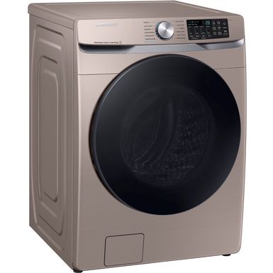 Alt View Zoom 12. Samsung - 4.5 cu. ft. Large Capacity Smart Front Load Washer with Super Speed Wash - Champagne