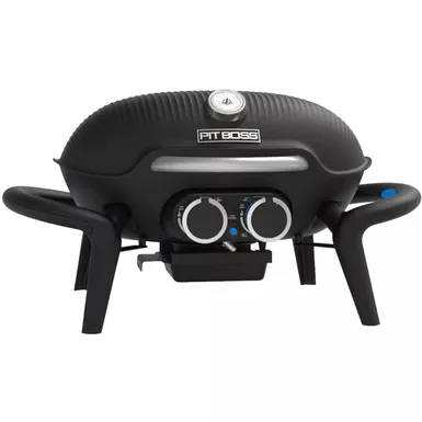 Pit Boss - 2-Burner Portable Gas Grill - Black Sand