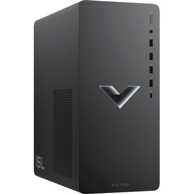 image of HP - Victus Gaming Desktop - Intel Core i3-12100F - 8GB Memory - NVIDIA GeForce GTX 1650 - 512GB SSD - Mica Silver with sku:bb21981985-6504334-bestbuy-hp