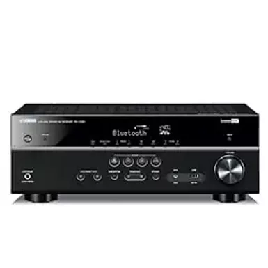 image of Yamaha - 5.1-Ch. 4K Ultra HD A/V Home Theater Receiver - Black with sku:yarxv385bl-adorama