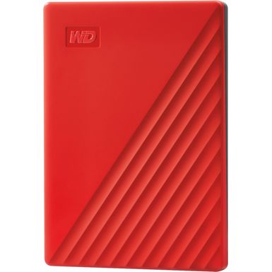 image of WD - My Passport 2TB External USB 3.0 Portable Hard Drive - Red with sku:bb21269508-6356881-bestbuy-westerndigital