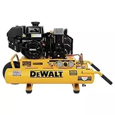 Dewalt DXCMTE6590811 8 Gallon 175 PSI Kohler Gas Powered Wheelbarrow Air Compressor