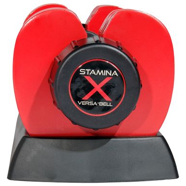 Stamina X 50-pound Versa-Bell Dumbbell - Red - 50 lb Versa  Bell II