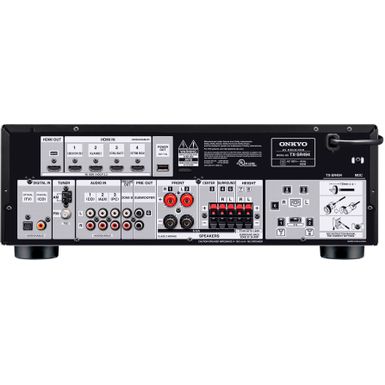 Back Zoom. Onkyo - TX-SR494 7.2-Channel A/V Receiver - Black