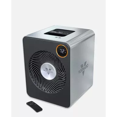 image of Vornado Whole Room Heater with Auto Climate - Stainless Steel with sku:vmhi600-electronicexpress