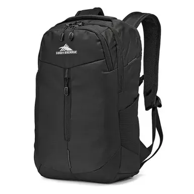 image of High Sierra - Swerve Pro Laptop Backpack for 17" Laptop - Black with sku:bb21541919-bestbuy