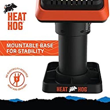 Rent to own Heat Hog Piglet Indoor/Outdoor Portable Propane Heater, 4,000  BTU, Orange (HH-04SLN-A) - FlexShopper