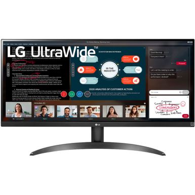 image of LG 29 UltraWide Full HD HDR Monitor with FreeSync with sku:bb21705388-6451077-bestbuy-lg