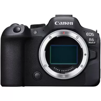 image of Canon EOS R6 Mark II - Full Frame Mirrorless Camera (Body Only) - Still & Video - 24.2MP, CMOS, Continuous Shooting - DIGIC X Image Processing - 6K Video Oversampling - Advanced Subject Detection with sku:bb22053393-bestbuy