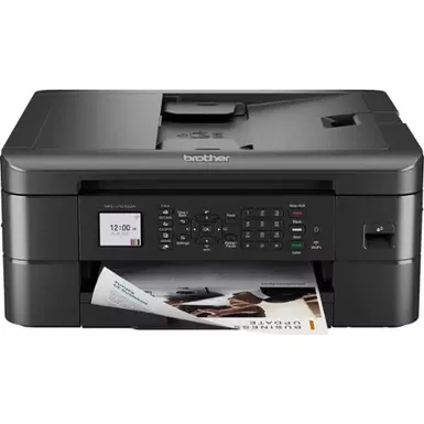 image of Brother - MFC-J1010DW Wireless Color All-in-One Refresh Subscription Eligible Inkjet Printer - Black with sku:bb21836822-bestbuy