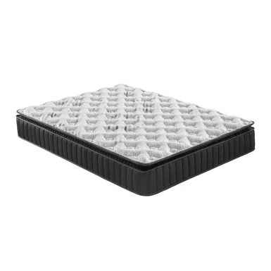 image of Dream 12 in. Medium Gel Foam & Pocket Spring Hybrid Pillow Top Bed in a Box Mattress, Queen with sku:56009-primo