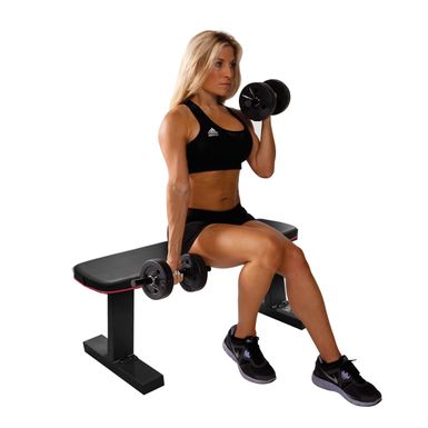 image of Marcy Flat Bench - Flat Bench with sku:b00w1bn8go-amazon