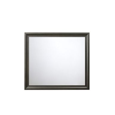 image of ACME Soteris Mirror, Antique Gray with sku:26544-acmefurniture