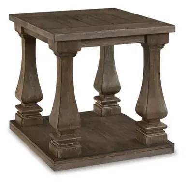 Gray Johnelle Rectangular End Table