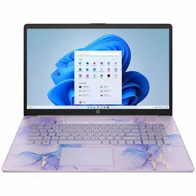 HP 17-cn3609ds 17.3" HD+ Touchscreen Laptop, Intel Core i5-1335U 1.3GHz, 8GB RAM, 1TB SSD, Windows 11 Home, Winter Lavender - Refurbished