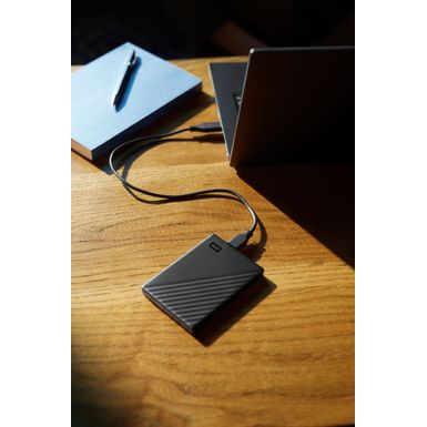 Alt View Zoom 13. WD - My Passport 4TB External USB 3.0 Portable Hard Drive - Black