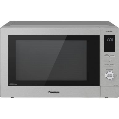 image of Panasonic HomeCHEF 4-in-1 Microwave Mulit-Oven with Air Fryer  Convection Bake  FlashXpress Broiler  Inverter - Silver with sku:bb21532969-6408284-bestbuy-panasonic