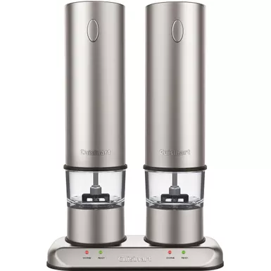 image of Cuisinart - Rechargeable Salt & Pepper Mills - Silver with sku:bb22203620-bestbuy