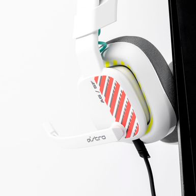 Alt View Zoom 13. Astro Gaming - A10 Gen 2 Wired Stereo Over-the-Ear Gaming Headset for PlayStation/PC with Flip-to-Mute Microphone - White