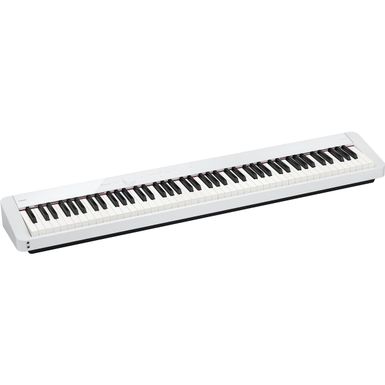 image of Casio PX-S1100 Privia 88-Key Slim Digital Stage Piano with Bluetooth Adapter, White with sku:cspxs1100we-adorama