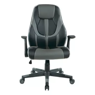 OSP Home Big/Tall Desk Chair in Black