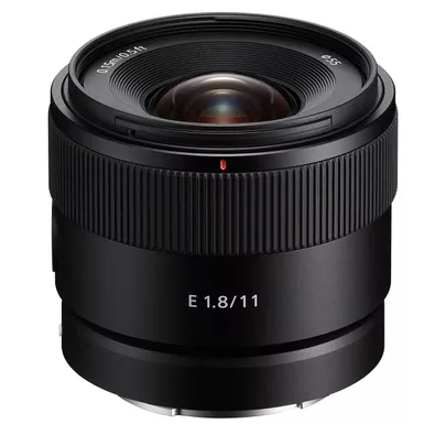 image of Sony - E 11mm F1.8 APS-C ultra-wide-angle prime lens - Black with sku:bb22037632-bestbuy