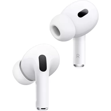 image of Apple - AirPods Pro (2nd generation) - White with sku:mqd83am/a-streamline