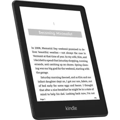 image of Amazon - Kindle Paperwhite Signature Edition - 32GB - 2021 - Black with sku:bb21903079-bestbuy
