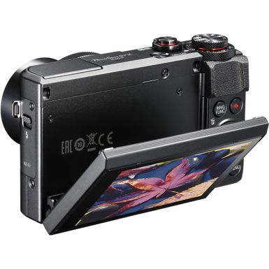 Alt View Zoom 12. Canon - PowerShot G7 X Mark II 20.1-Megapixel Digital Video Camera - Black