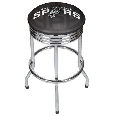 NBA Chrome Ribbed Bar Stool - Fade - New Orleans Pelicans