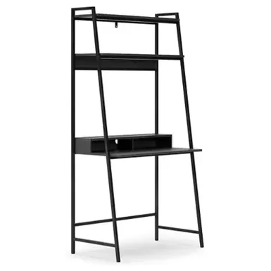 image of Yarlow Home Office Desk and Shelf with sku:h215-27-ashley