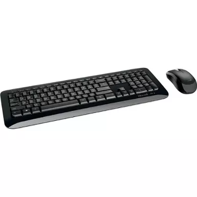 image of Microsoft - Desktop 850 Full-size Wireless Keyboard and Mouse Bundle - Black with sku:bb19849723-bestbuy