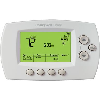 image of Honeywell Home - 7-Day Programmable Thermostat with Wi-Fi Capability - White with sku:bb19306069-2002019-bestbuy-honeywell