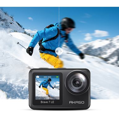 Alt View Zoom 16. AKASO - Brave 7 LE SE 4K Waterproof Action Camera with Remote