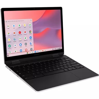 image of Samsung - Galaxy Chromebook 2 360 12.4" LED 2-in-1 Touch Screen Laptop - Intel Celeron- 4GB Memory -Intel UHD Graphics- 128GB - Silver with sku:bb21973408-bestbuy