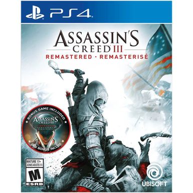 image of Assassin's Creed III Remastered Edition - PlayStation 4, PlayStation 5 with sku:bb21194059-6334079-bestbuy-ubisoft