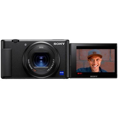 Alt View Zoom 14. Sony - ZV-1 20.1-Megapixel Digital Camera for Content Creators and Vloggers - Black