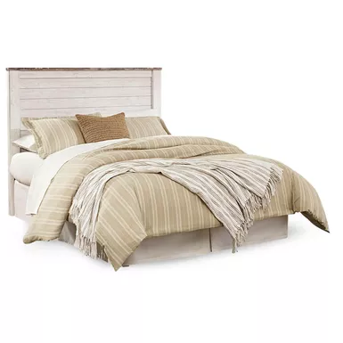 image of Willowton Queen Panel Headboard with sku:b267-57-ashley