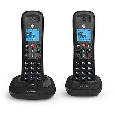 image of Motorola CD4012 Cordless Telephone - 2 Handsets with sku:cd4012-electronicexpress