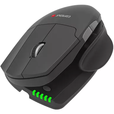 image of Contour Design Right-Handed Wireless Unimouse Mouse with sku:cdunimousewl-adorama