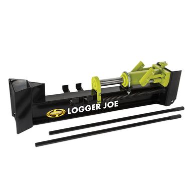 image of Sun Joe Logger Joe 10 Ton Hydraulic Log Splitter with sku:lj10m-snowjoe