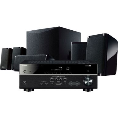 image of Yamaha - 725W 5.1-Ch. Hi-Res 3D Home Theater Speaker System - Black with sku:bb21251105-6352589-bestbuy-yamaha