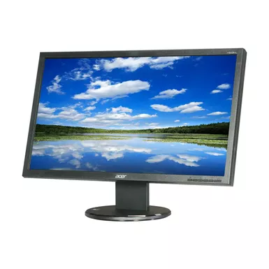 image of Acer V213H 21.5" 1920 x 1080 60Hz VGA DVI LCD Monitor (Refurbished) with sku:mon-acv213h-r-tradingelectronics