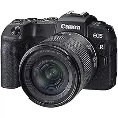 Canon - EOS RP Mirrorless Camera with RF 24-105mm f/4-7.1 IS STM Lens - Black