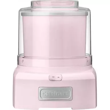 image of Cuisinart - 1.5-Quart Ice Cream and Sorbet Maker - Pink with sku:bb21809561-bestbuy