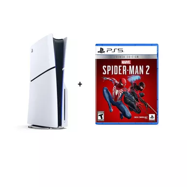 Console Playstation 5 Slim 1TB Spider Man 2 Bundle - Sony - IzzyGames Onde  você economiza Brincando !