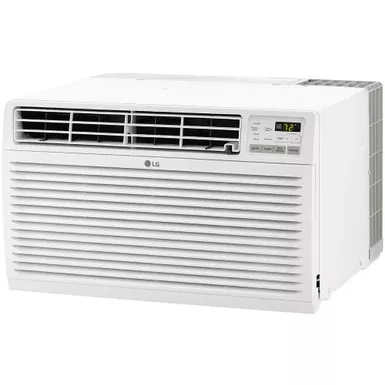 image of LG - 11,800 BTU 230V Through-the-Wall Air Conditioner with 11,200 BTU Supplemental Heat Function with sku:lt1233hnr-almo